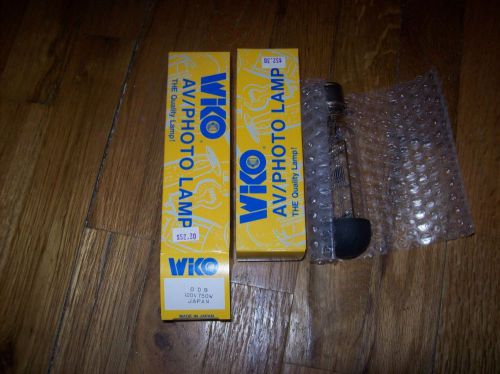 2 nos ddb projector bulb/lamp 120 volt  750 watt 25 hours for sale