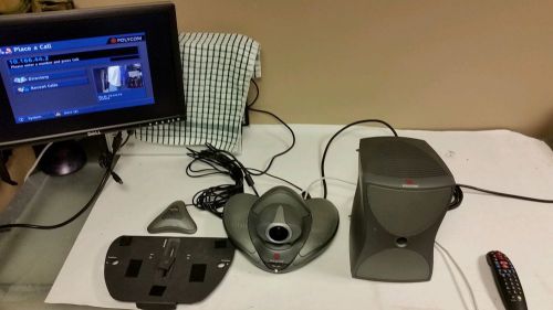 Polycom VSX7000 System Package Bundle w/ Subwoofer remote, mic and base