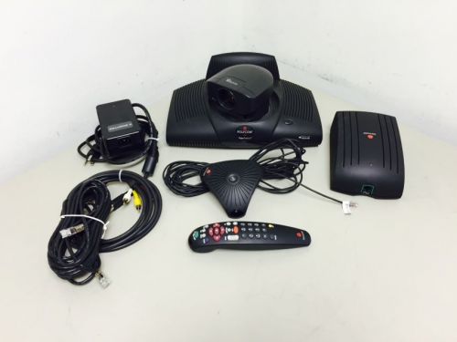 Polycom Viewstation PVS-1419-Q Video conference camera w/ remote &amp; Quad BRI/512K