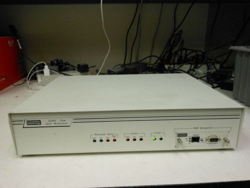 Canoga Perkins 3240S SNMP Managed Fiber Optic Multiplexer + SNMP Management Card