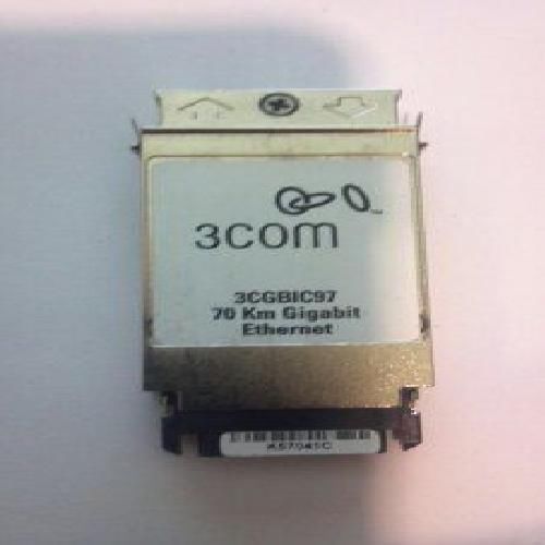 3COM ORIGINAL 3CGBIC97 70KM GBIT ETHERNET TRCVR - 50 more available