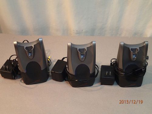 Lot of 3 Avaya Wireless Base AWH55+ with power adapters