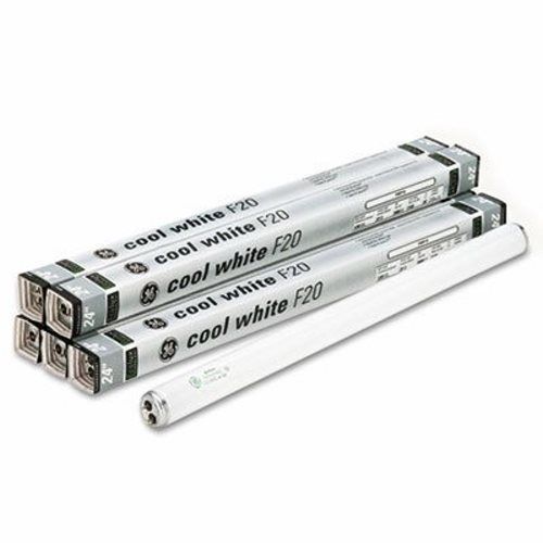 Ge 24&#034; Fluorescent Tubes, 20 Watts, 6/Pack (GEL80046)