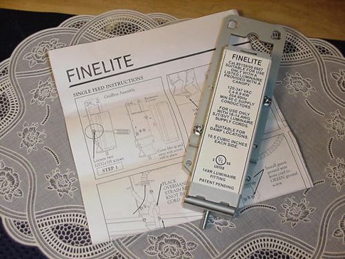 FineLite GridBox Cat .89159/99 0907 Luminaire Fitting 120-347 VAC NEW IN BOX!