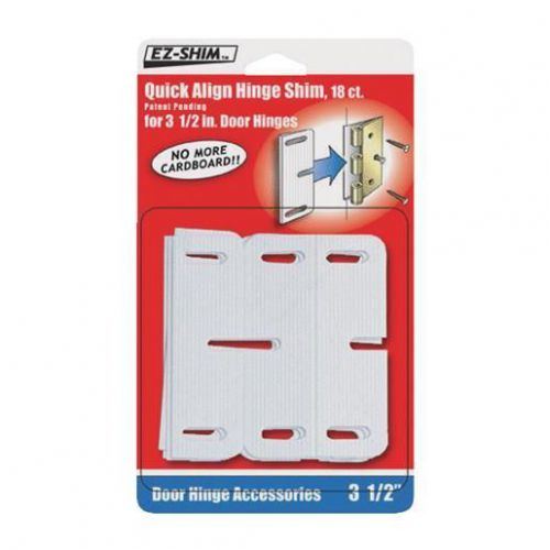 3-1/2&#034;PLASTIC HINGE SHIM HS350BP