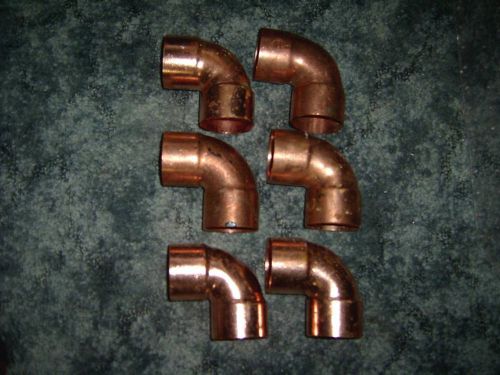 NEW 2  INCH COPPER  ELBOWS  MOONSHINE STILL 2&#034; ELLS SIX EACH