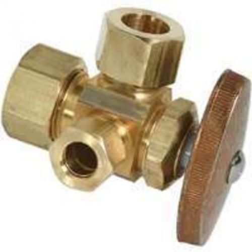 D/0 Vlv 1/2 Nom 1/2 Od Cmp BRASS CRAFT Water Supply Line Valves CR3901LX R1