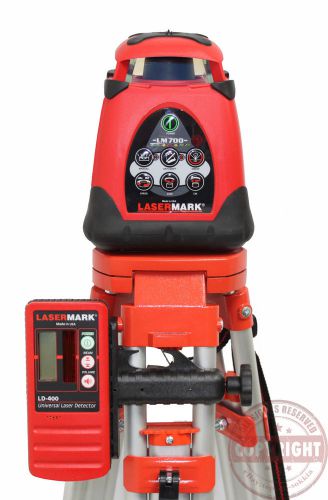 LASERMARK LM700 SELF LEVEL ROTARY LASER LEVEL ,TOPCON,SPECTRA,CST,DEWALT,BOSCH