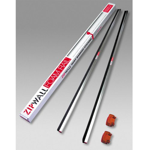 ZipWall&amp;reg; Barrier System Foam Rails &amp; T-Clips