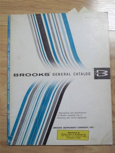 Brooks Instrument Co Catalog~Rotameters~Asbestos Packing/Gaskets~1963