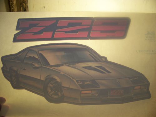 &#034;Z 28&#034;  T-shirt  Transfer (Iron-on heat transfer only)