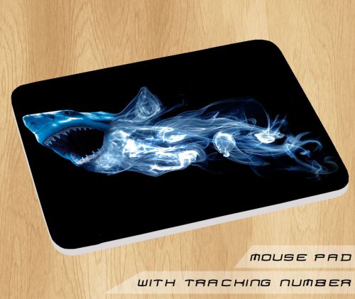 Shark Art Blue Mouse Pad Mat Mousepad Hot Gift