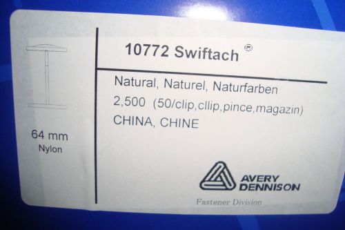 Avery Dennison 10772 2500 Swiftach Tag Gun Barbs