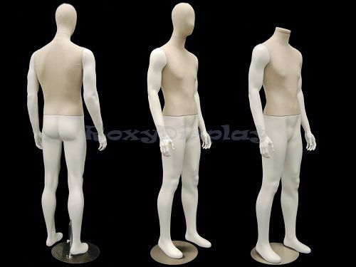 Male Fiberglass Eye Catching Abstract Mannequin Dress From Display #MZ-VIN21W2