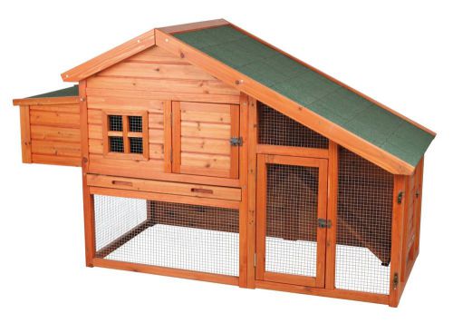 Chicken Coop with a View TRIXIE Pet Products Hen Rabbit  Nesting pets rooster