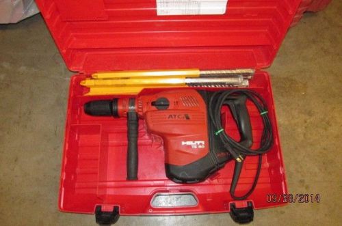 HILTI TE 80-ATC-AVR 115V/AC sds-max Combihammer -COMBO KIT   MINT (306)