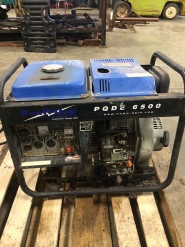 Pqde6500 6500 watt diesel generator for sale