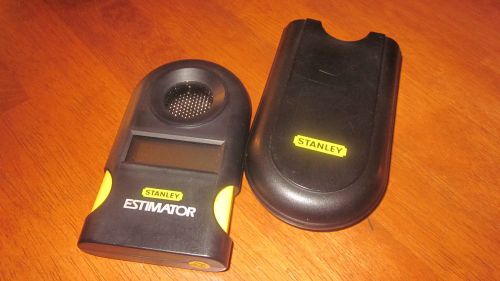 STANLEY estimator 39-030 ultrasonic measuring divice case &amp;belt