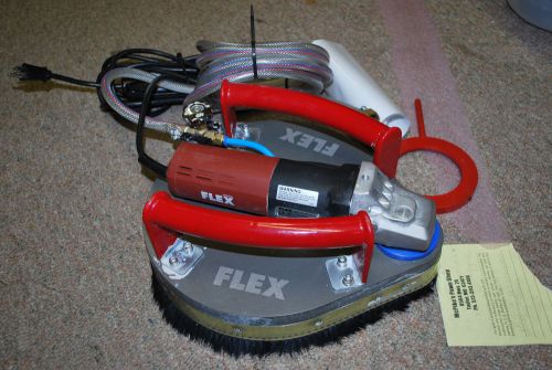 Flex polisher LCP1703VR Planetary Polisher gear driven 3 head granite water WOW