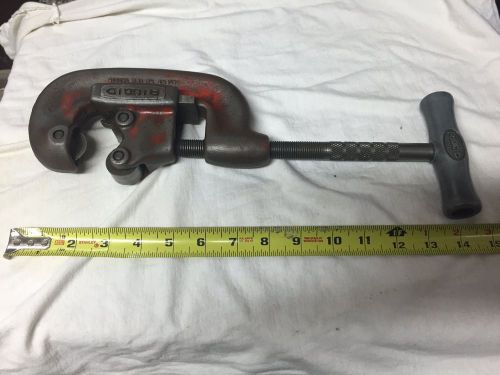 Ridgid Heavy Duty Pipe Cutter  No. 1-2  1/8&#034; to 1 1/4&#034; Nice!