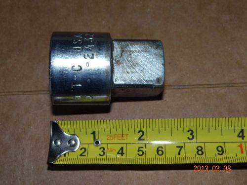 OD / T-C ~ #2432~ Adapter ~ 3/4&#034; F x 1&#034; M ~ Mechanic Tool ~ U.S.A.