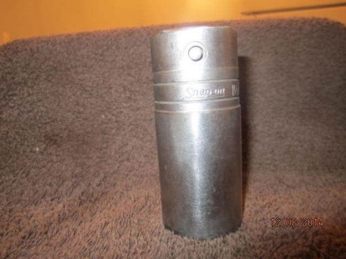 Snap on socket 1-1/16 inch 27 mm 3/4 &#034; drive 6 point #ls-342 deep chrome lsm 272 for sale