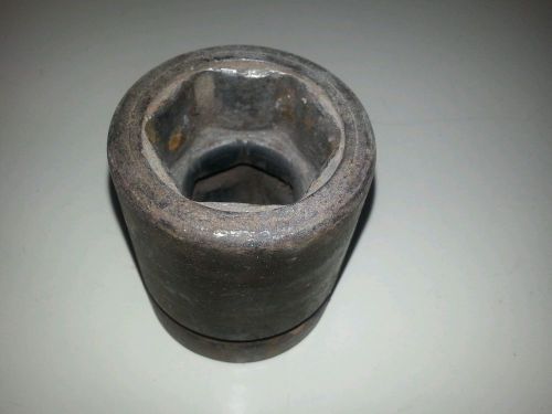 Caterpillar 9s-6372 1 5/16&#034; 1&#034; drive standard track bolt socket black 6 point for sale