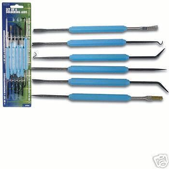 Vtsa — six piece set - soldering aid tools - tool set for sale