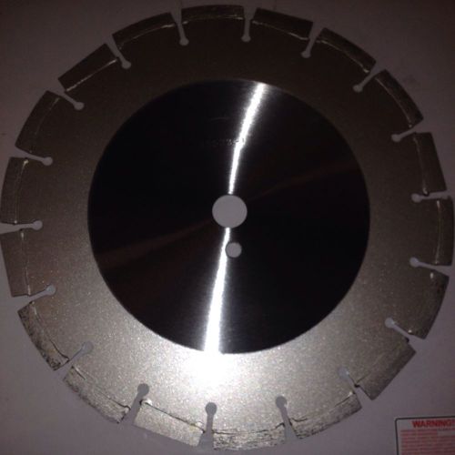 (2) 12 x 200 Diamond Saw Blades Concrete Asphalt Construction Demo Undercut