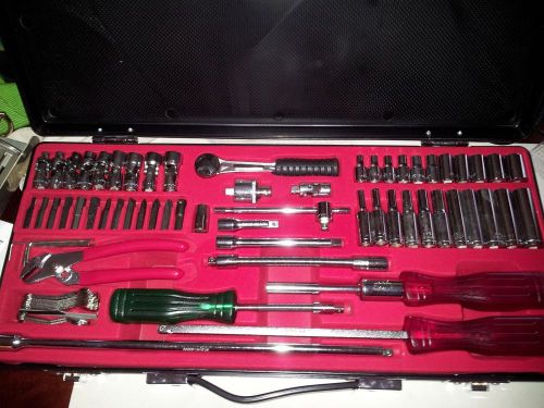 New 1/4 &#034; drive 60 pc metric socket set  and 9 pc sae deep socket set skkraeuter for sale