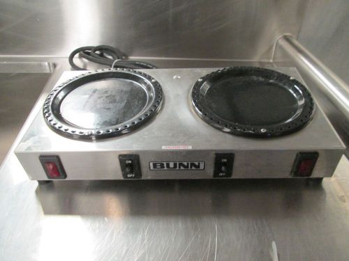 *USED* BUNN WX2 DUAL COFFEE WARMER / HEATER