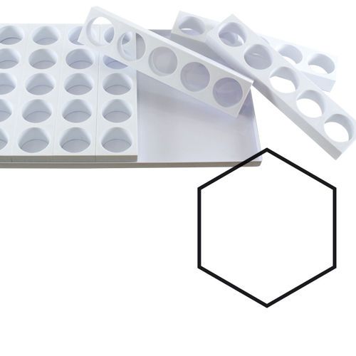 SINGLE PORTION MOULD-HEXAGON FOR FINE FOODS BAKERY