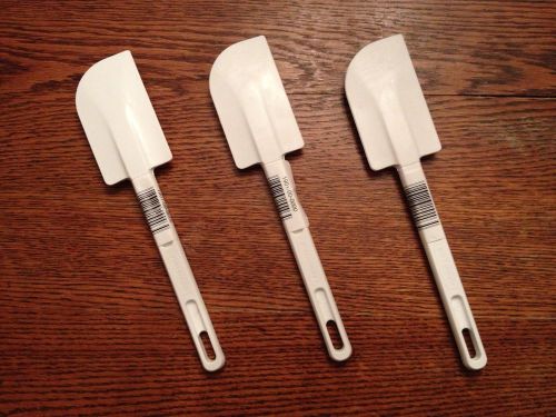 Rubbermaid 1901 Commercial Spatula Scraper 9.5&#034; 9 1/2 &#034; - Set of 3