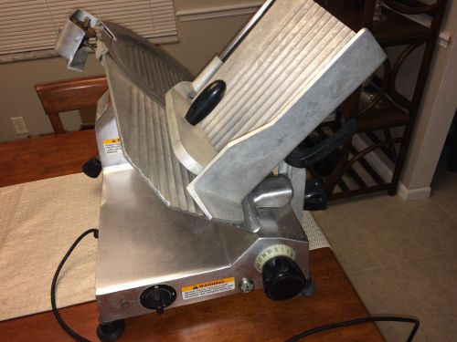 Berkel 827a meat cheese deli slicer- made in italy- commercial heavy duty 120v for sale