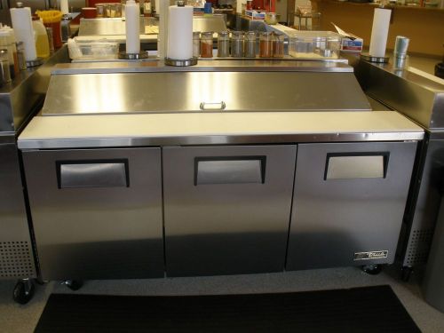 True Commercial Sandwich / Salad Prep And Refrigerator 72&#034;