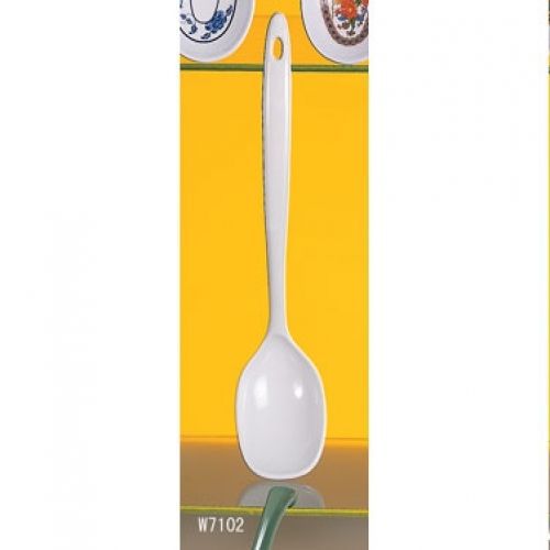 W7102 12&#034; Solid Serving Spoon Melamine