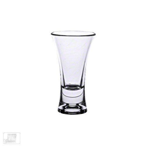 PLTHSG002AC 2 oz Polycarbonate Flair Shot Glass 2 DOZ