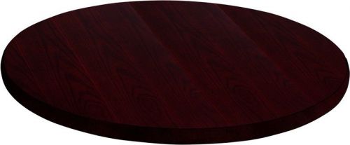 24&#039;&#039; round mahogany veneer restaurant table top for sale