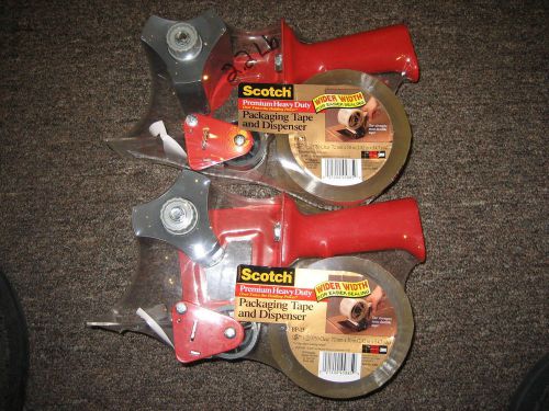 Scotch 3M Tape &amp; Dispenser 2.82&#034; (2ea)