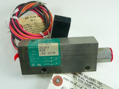 Gems Stainless Steel FS-925 Flow Switch Air .50 SCFM