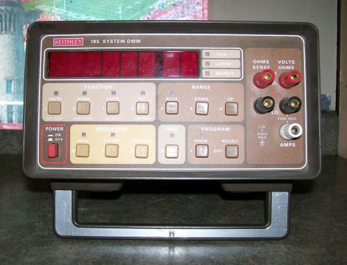 KEITHLEY Digital Multimeter Model: 195. Great Rehab Project