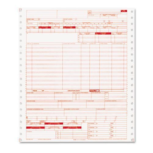 NEW PARIS BUSINESS PRODUCTS 05110 UB04 Claim Forms, 2 Part Continuous