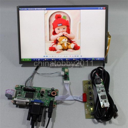 Dvi+vga lcd controller board rt2261+10.1inch b101uan02.1 1920*1200+touch panel for sale