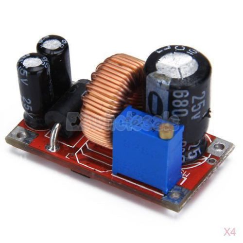 4x Adjustable DC to DC Stepdown Power Supply Module Output 3~25V