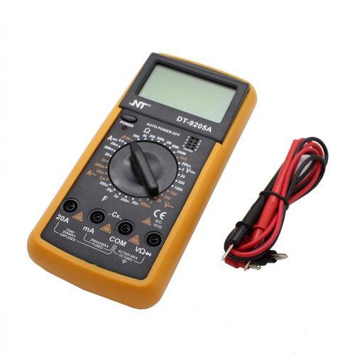 NEW Digital LCD Multimeter (NT-9205) Voltmeter Ammeter Ohmmeter OHM VOLT Tester