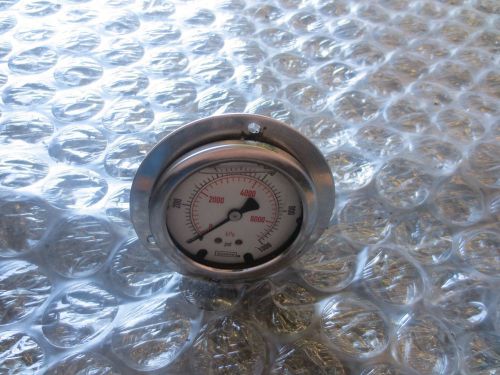 Okuma lr-10 cnc lathe noshok 6000-1000 psi liquid gauge guage for sale