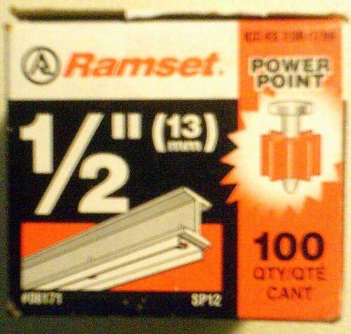 ITW Brands RAMSET 06171 1/2-Inch PowerPoint Pin  100-pack