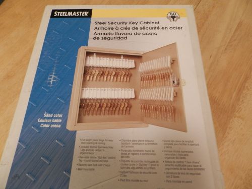 NEW STEELMASTER Steel Security Key Cabinet Holds 60 Keys MMF Industries