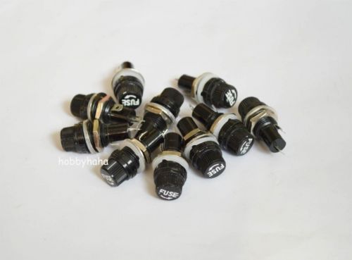 20 Pcs 10A 250V AC Fuse Holder for 5x20mm Fuse 10A 250V