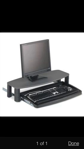 Kensington 60717 Over / Under Keyboard Drawer with SmartFit System, Black